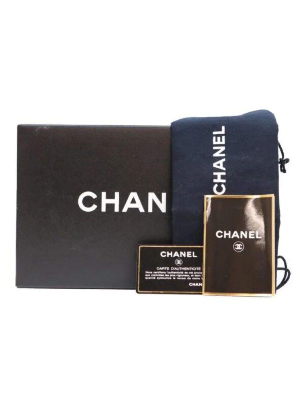 Chanel Black Lamb Full Flap Push Lock Quilted 23